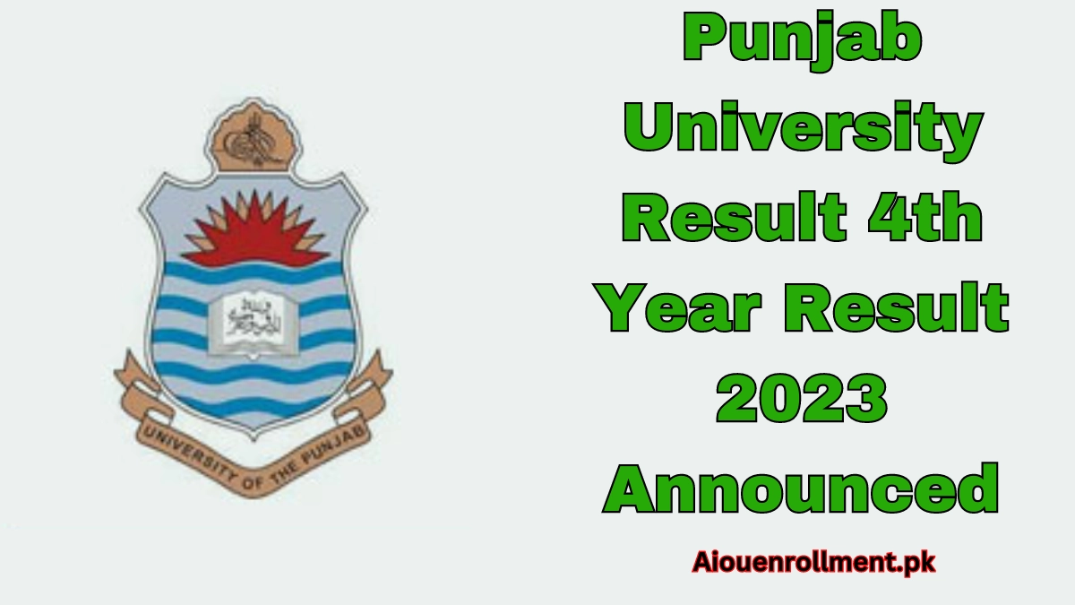 Punjab University Result 4th Year Result Announced (March 2024)