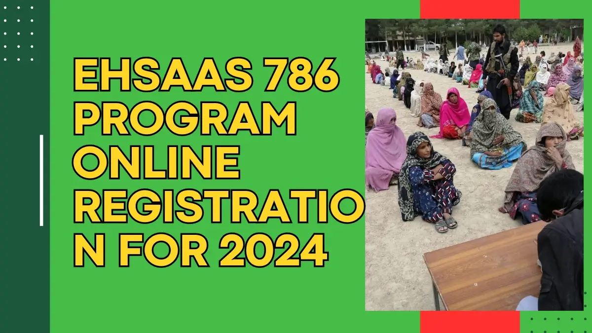 Ehsaas 786 Program Online Registration for (March 2024) Aiou Enrollment