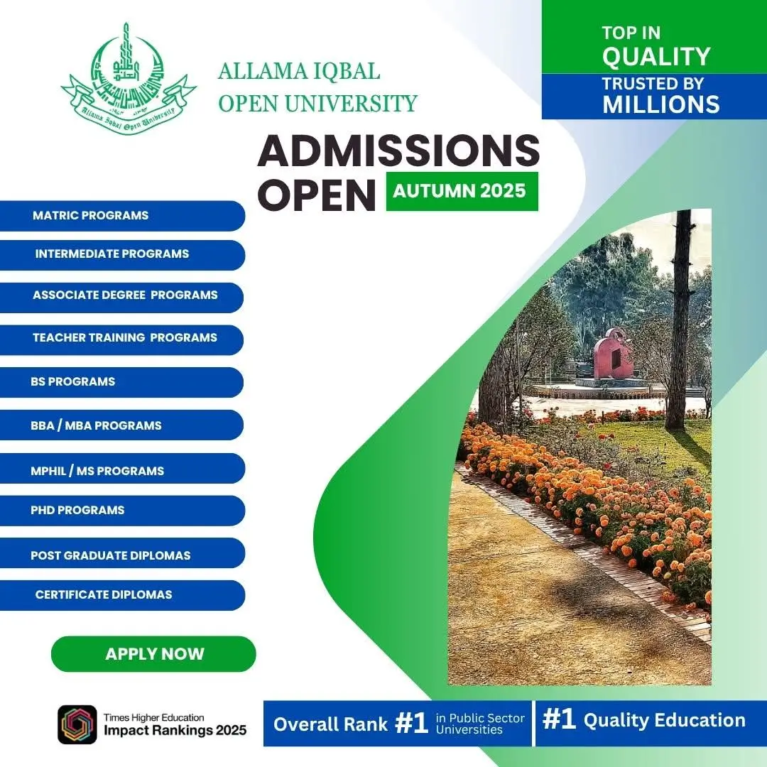 AIOU Enrollment 2025 Complete Guide For Students